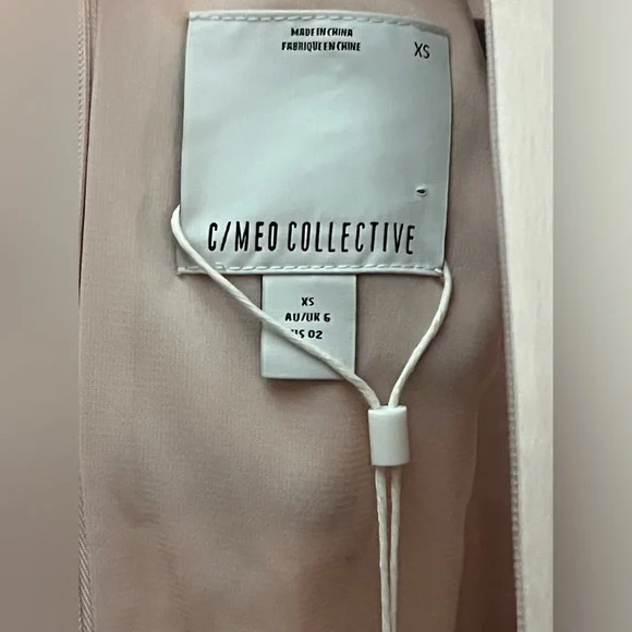 🔆C/MEO Collective Blush Satin Dress(light pink) - Picture 6 of 14